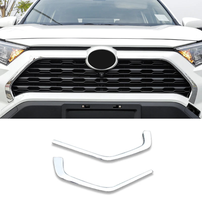 ABS Front Grille Frame Trim Cover for Toyota RAV4 XA50 & Hybrid 2019–2025