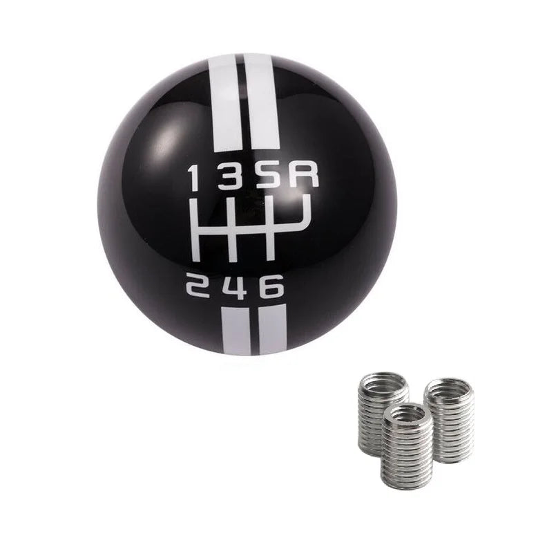 Universal 5 6 Speed Resin Gear Shift Knob for Ford Mustang Manual Shifter