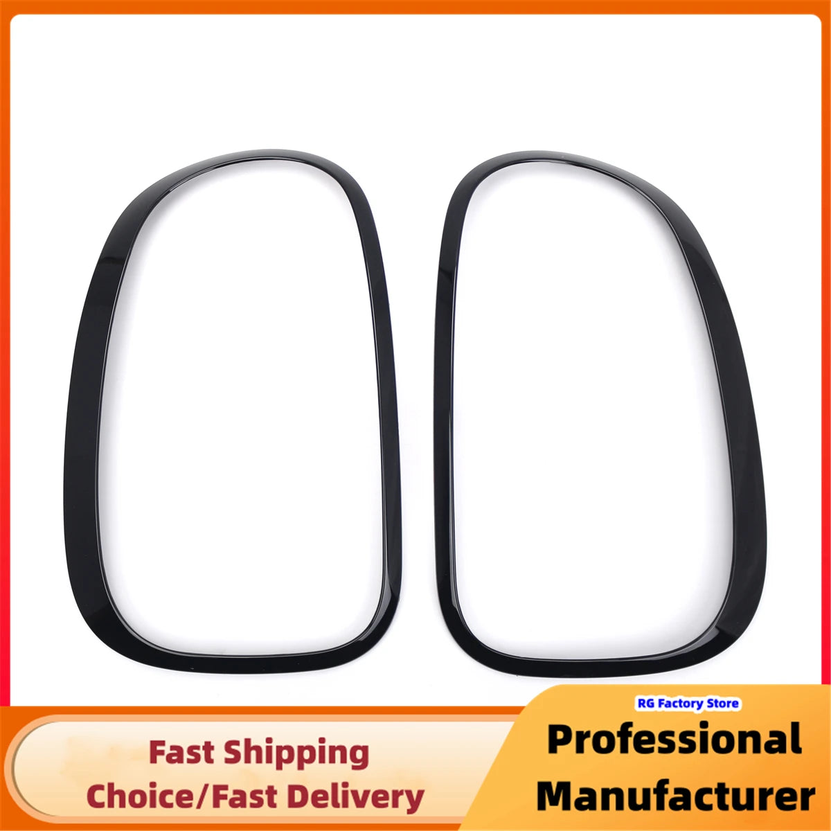 Headlight & Taillight Bezel Trim Cover Set for MINI Cooper Countryman 2011–2016
