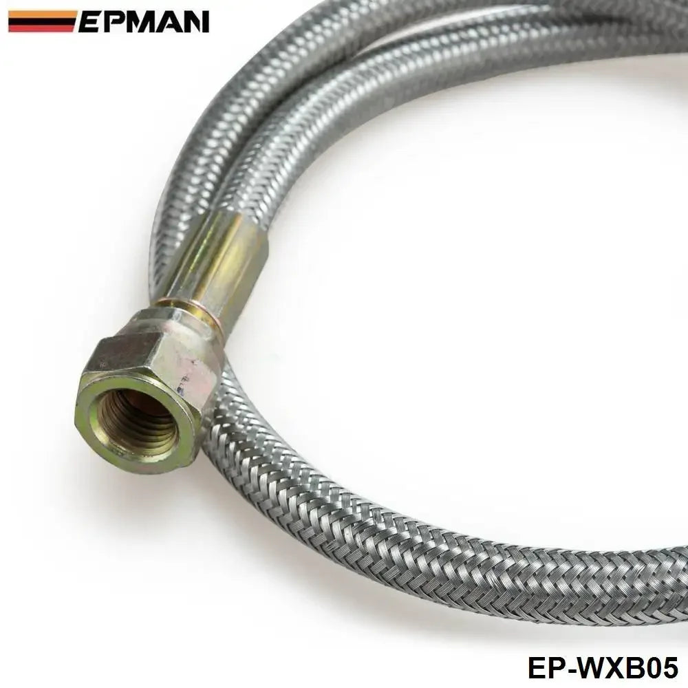 EPMAN 24" Turbo Oil Feed Return Drain Line Kit T3 T4 90 Degree EP-WXB05