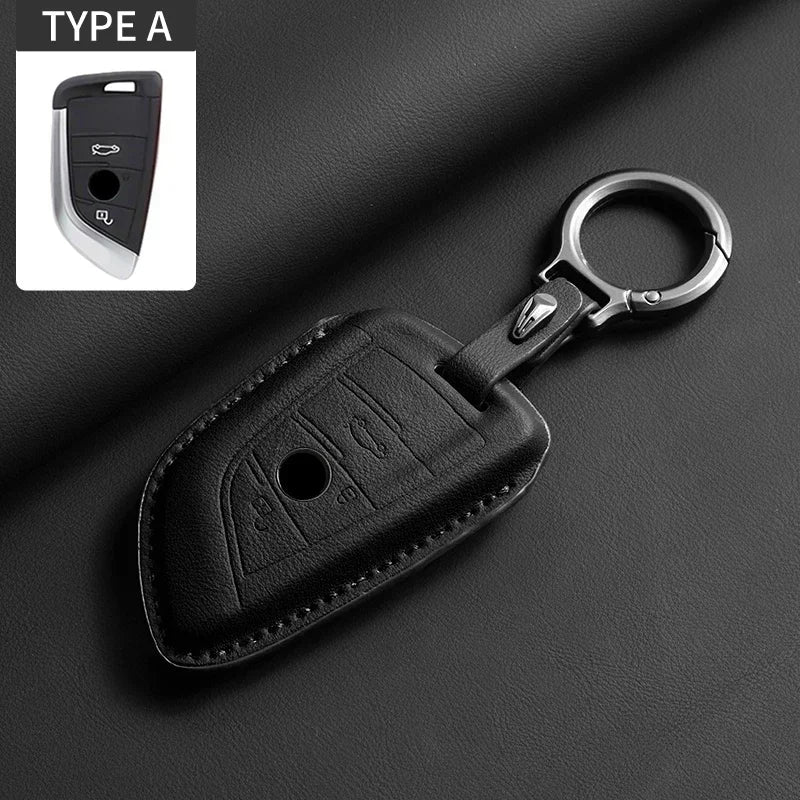 Smart Key Case Cover for BMW 1, 3, 5, 7 Series, X1, X3, X4, X5 & M Models