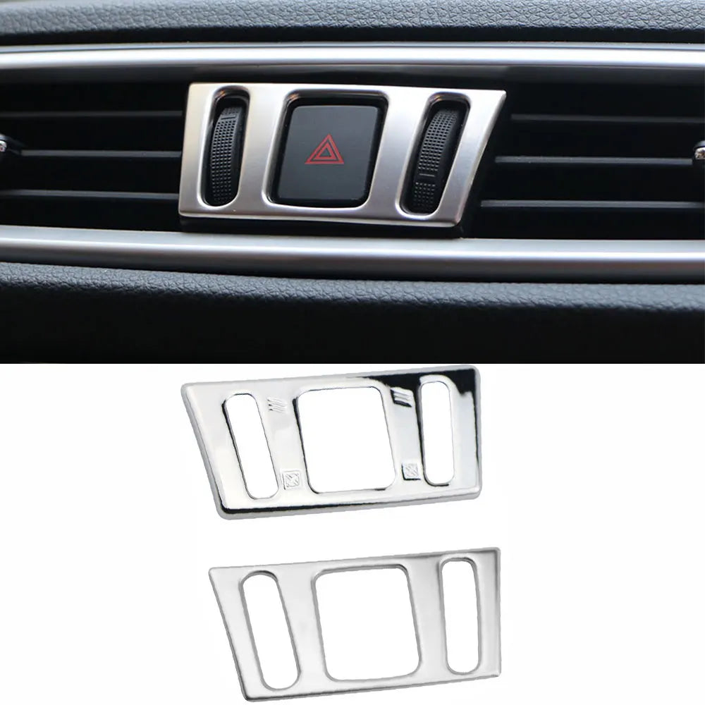 Warning Light Button Cover for Nissan X-Trail T32 Qashqai J11 Interior Trim