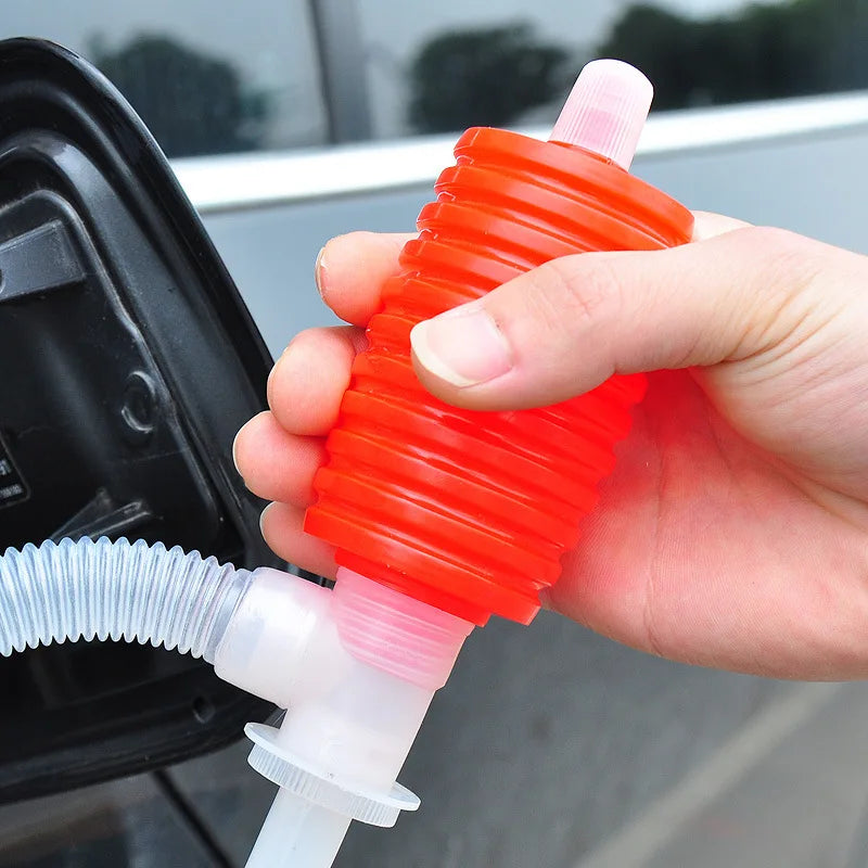 Manual Fuel Transfer Pump Hand Siphon for Gasoline Diesel Oil Liquid