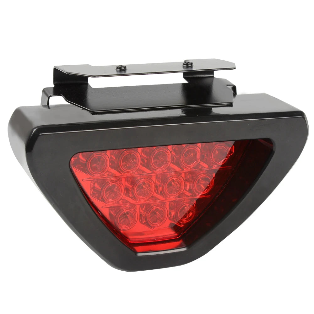 Universal LED Triangle Tail Light Red Brake, Tail & Rear Fog Lamp