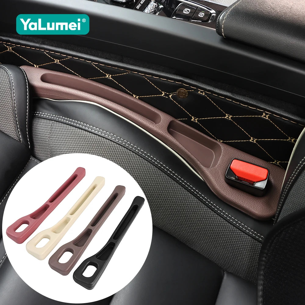 2PCS Car Seat Gap Filler Organizer for Mitsubishi Montero Pajero Shogun 2007–2025