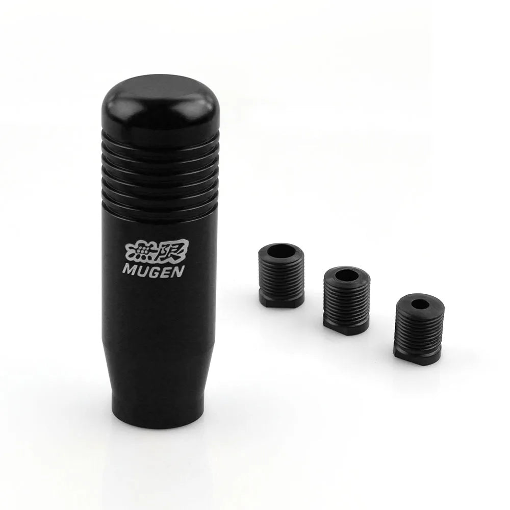 MUGEN Style 8.5cm Aluminum Manual Gear Shift Knob Universal Car Shifter Lever