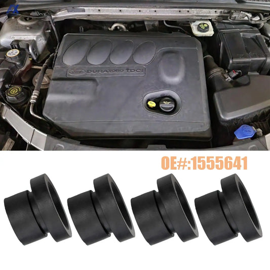 4PCS Engine Cover Rubber Grommet Buffer Mount Bush Set for Ford Focus Mk2