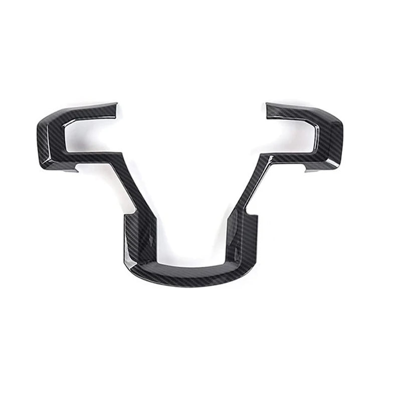 Carbon Fiber Style Steering Wheel Trim Cover for Ford F-150 2015–2020