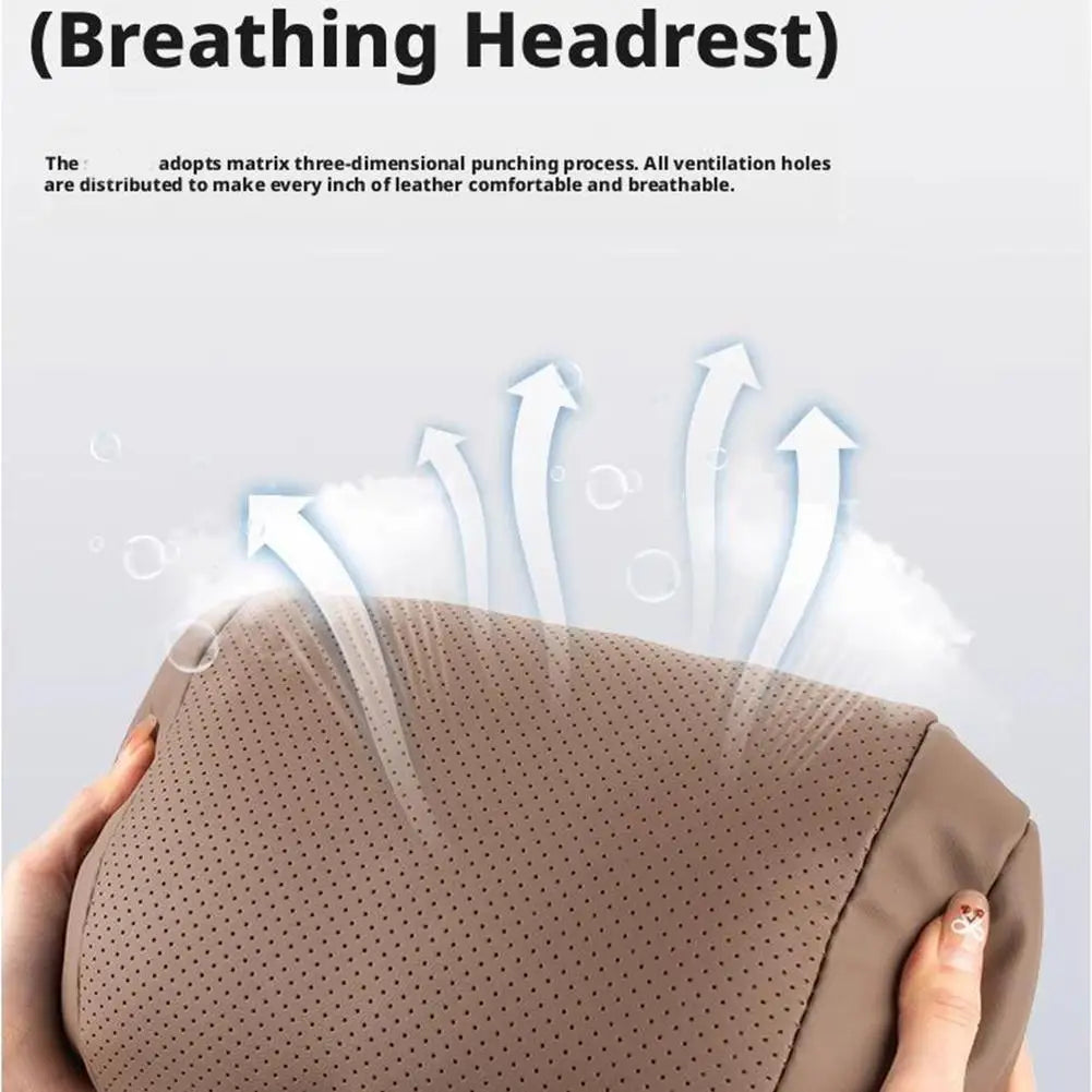 Universal Car Seat Headrest Neck Pillow 3D Ergonomic Travel Support