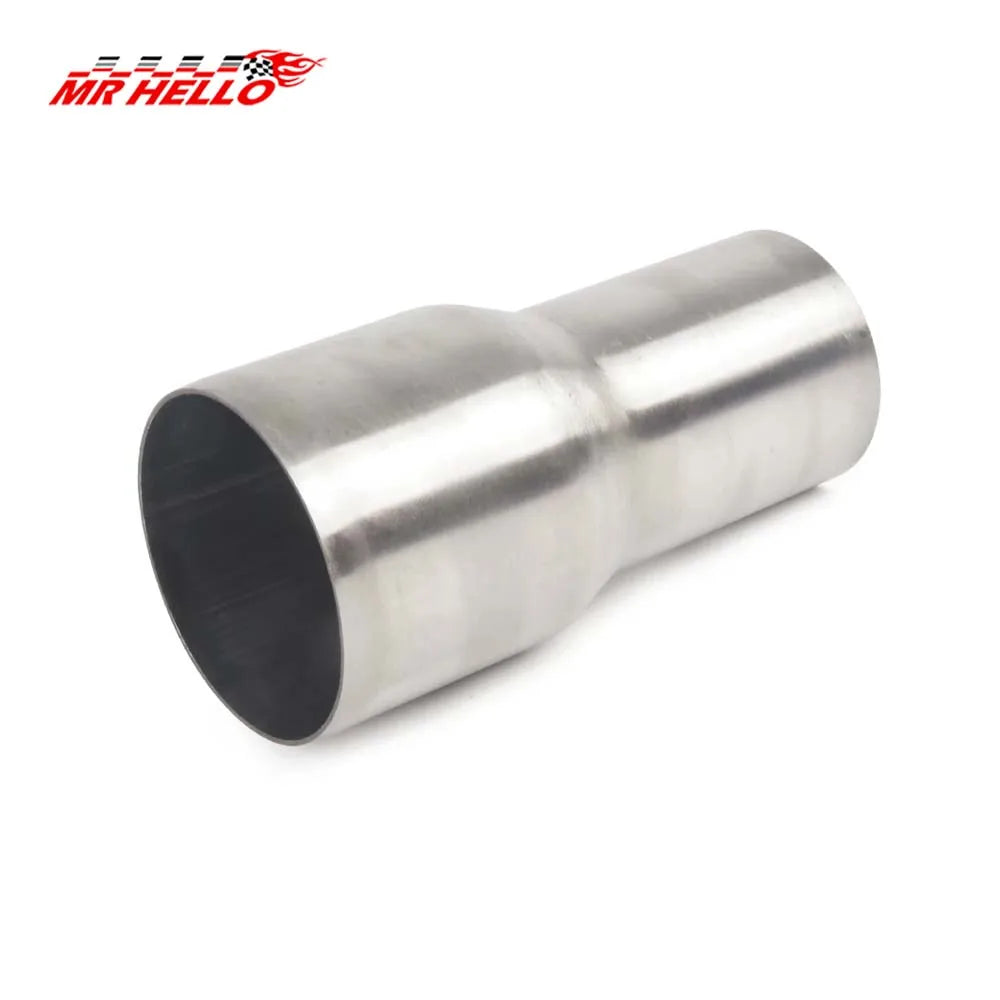 Universal Stainless Steel Exhaust Pipe Reducer Adapter 51 57 63 76mm Car Intake
