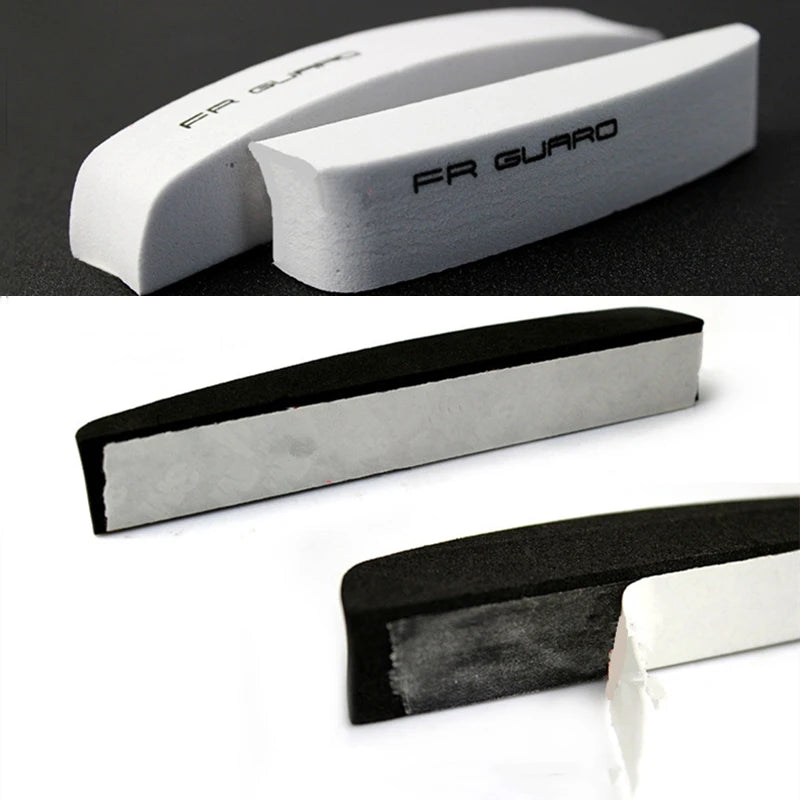 4Pcs Universal Car Door Edge Protector Guard Strip Rubber Scratch Trim