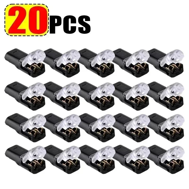 D2 Waterproof 2 Pin Wire Connector 10-100pcs Car Electrical Cable Plug Terminal