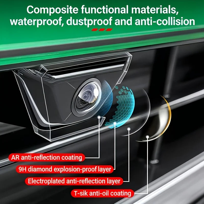 2Pcs Car Backup Camera Lens Protector 360° Rear View Cover Anti Scratch Guard