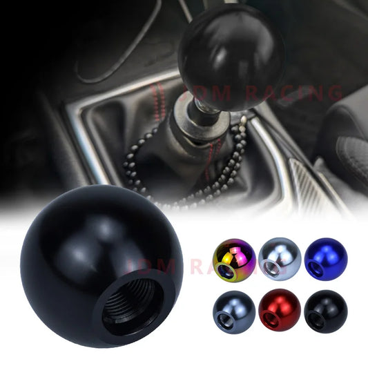 Aluminium Ball Gear Shift Knob M12x1.25 M10x1.5 M10x1.25 M8x1.25