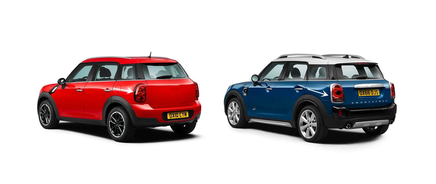 Headlight & Taillight Bezel Trim Cover Set for MINI Cooper Countryman 2011–2016