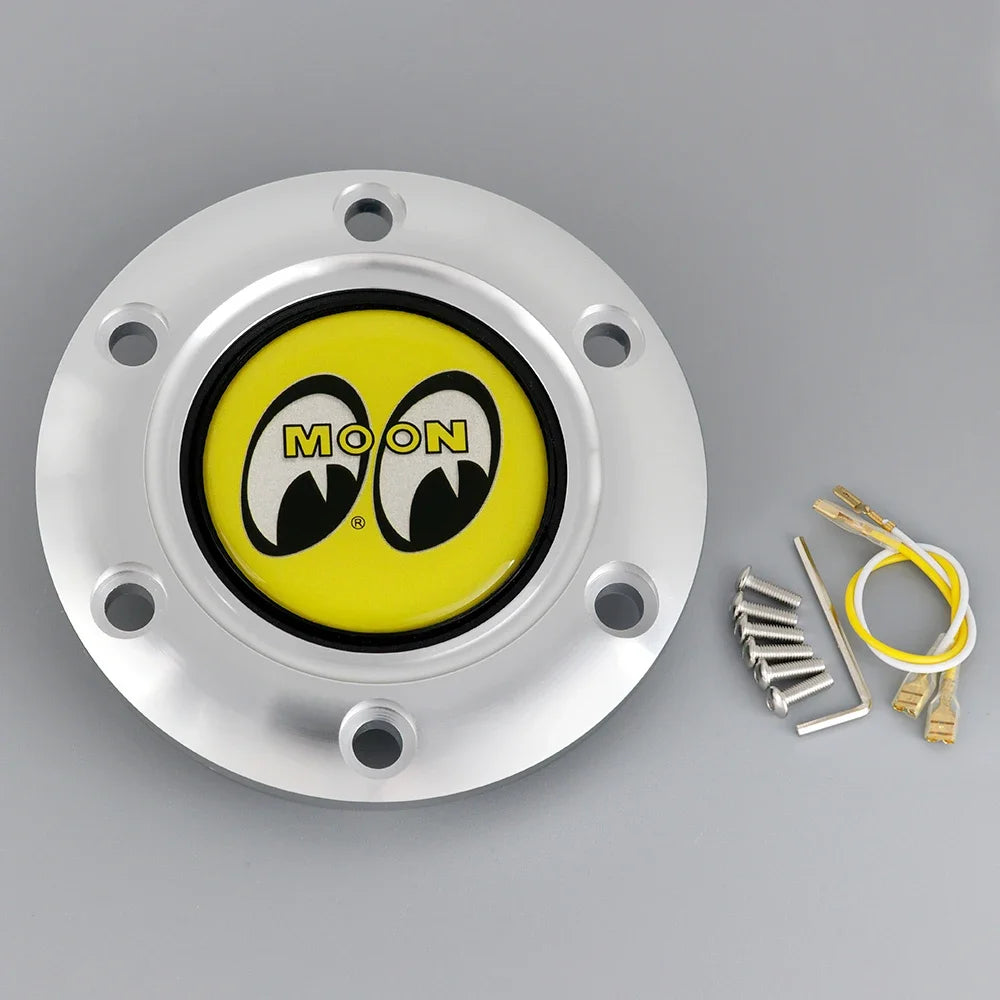 MOONEYES Racing Sport Steering Wheel Horn Button Retainer Ring MOMO OMP NRG