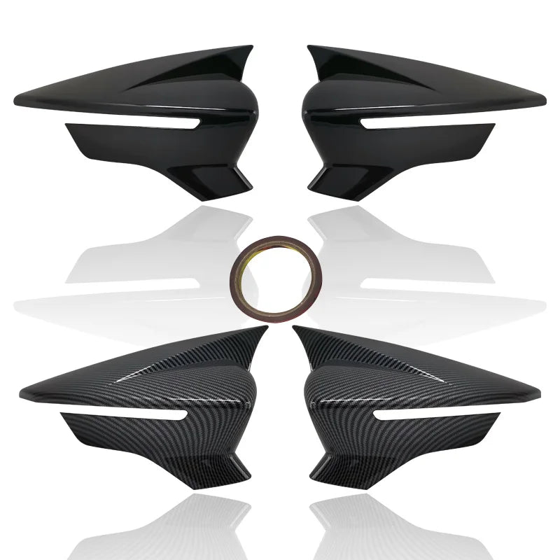 2PCS Side Mirror Cover Caps for SEAT Leon MK3 5F ST FR Cupra Ibiza Mk5 2017–2020