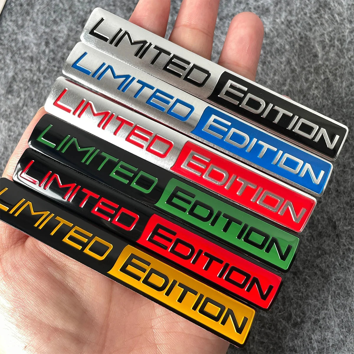 3D Aluminum Limited Edition Car Emblem Badge Sticker Auto Motorcycle Decal