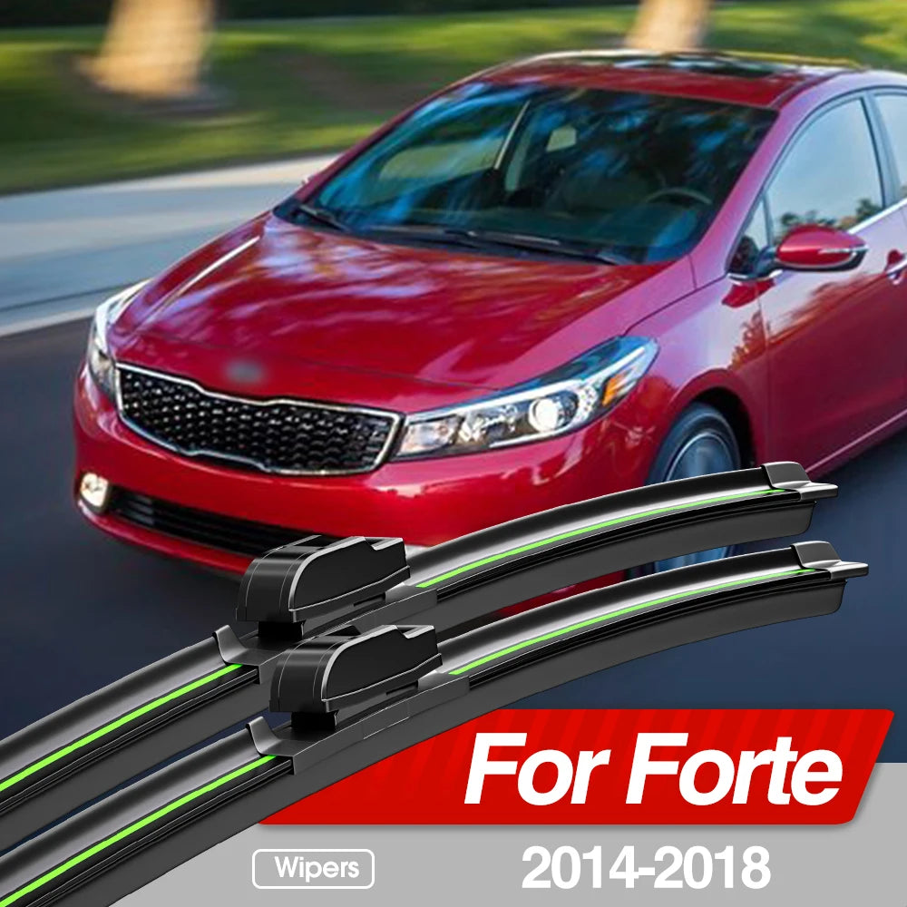 2PCS Front Windshield Wiper Blades for Kia Forte 2014–2018