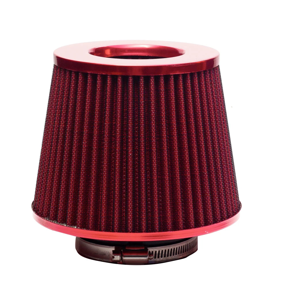 76mm 3-Inch Universal High Flow Cold Air Intake Filter Sport Mesh Cone Air Filter