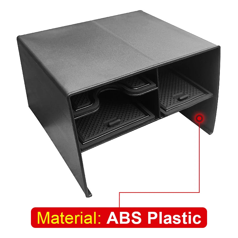 ABS Center Console Storage Organizer Tray for Toyota Corolla Hybrid 2021–2025