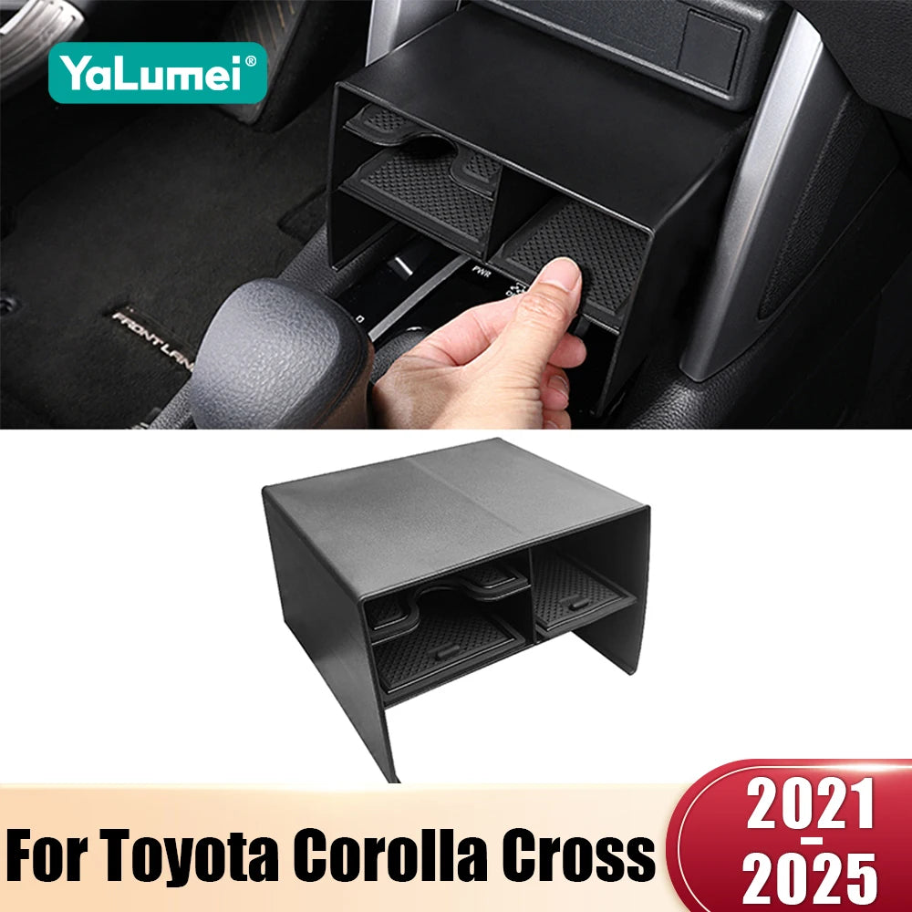 ABS Center Console Storage Organizer Tray for Toyota Corolla Hybrid 2021–2025