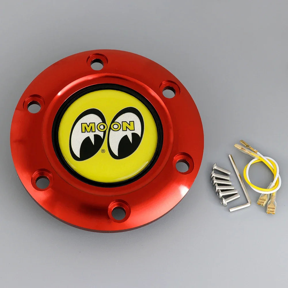 MOONEYES Racing Sport Steering Wheel Horn Button Retainer Ring MOMO OMP NRG