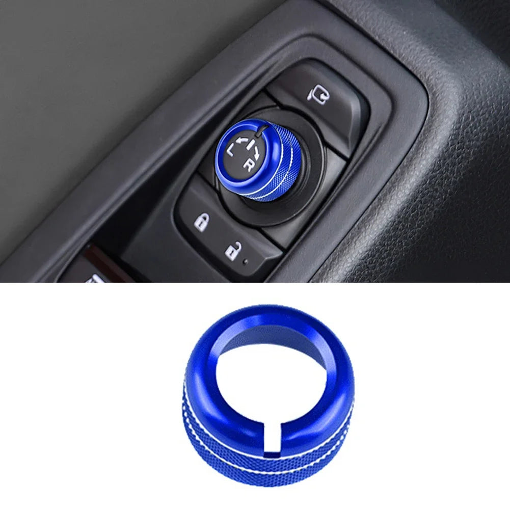 Interior Audio Volume & Rear Mirror Control Knob Trim Ring for Subaru Crosstrek 2024