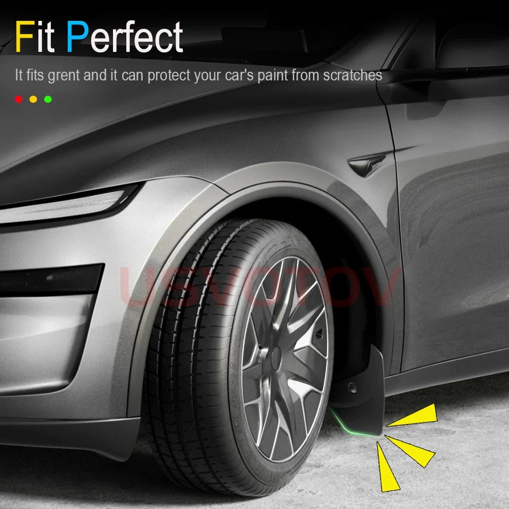 Mud Flaps Splash Guards for Tesla Model 3, Model Y & Model YL 2025–2026