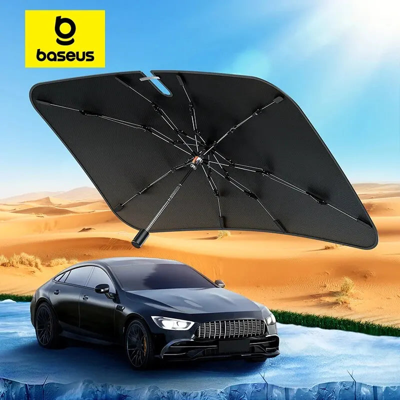 Baseus Car Windshield Sun Shade Umbrella Front Window UV Heat Protection