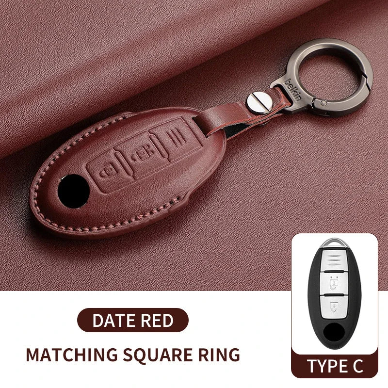 Smart Key Case Cover for Nissan Rogue X-Trail T31/T32 Qashqai J10/J11 Kicks
