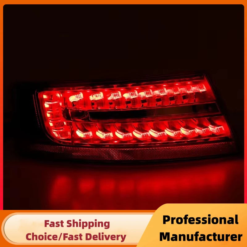 LED Tail Light Assembly for Audi A6 C6 S6 RS6 Saloon Sedan 2009–2011