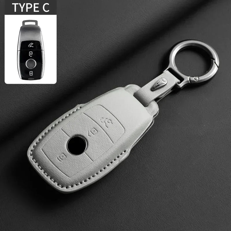 Smart Key Case Cover for Mercedes-Benz A, B, C, E, S-Class