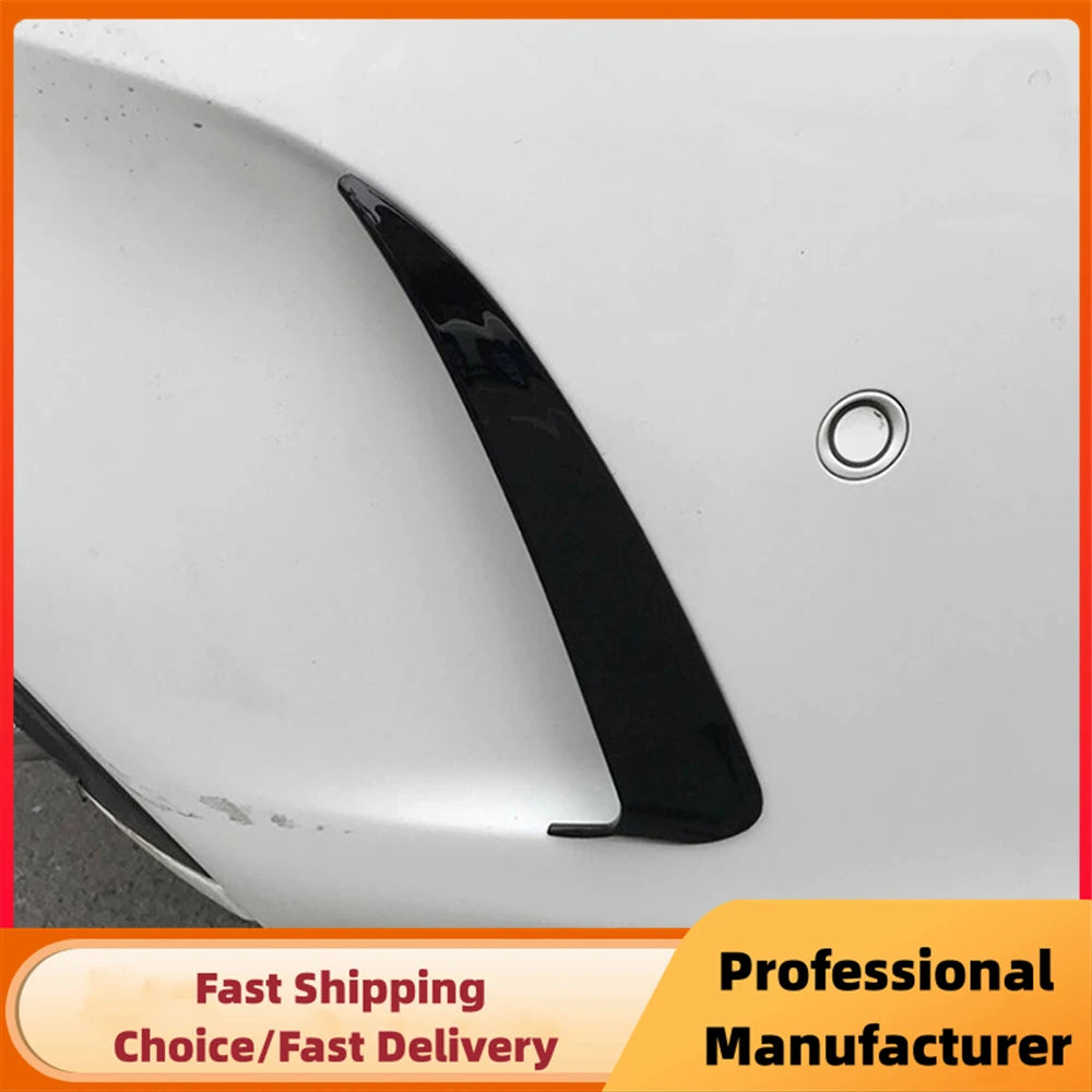 Rear Bumper Side Canard Air Vent Trim for Mercedes-Benz C-Class 2010–2018