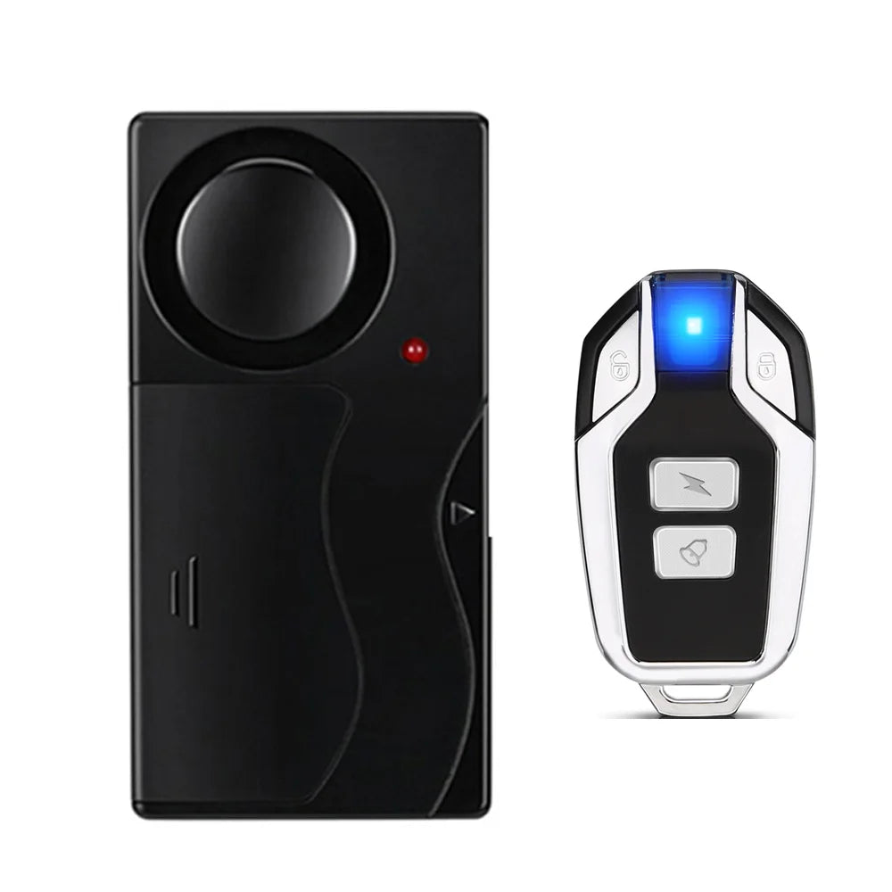 110dB Wireless Door Window Vibration Alarm Anti Theft Security Alarm Remote