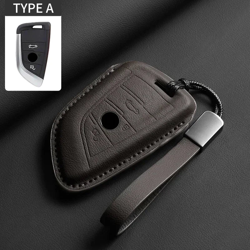 Smart Key Case Cover for BMW 1, 3, 5, 7 Series, X1, X3, X4, X5 & M Models