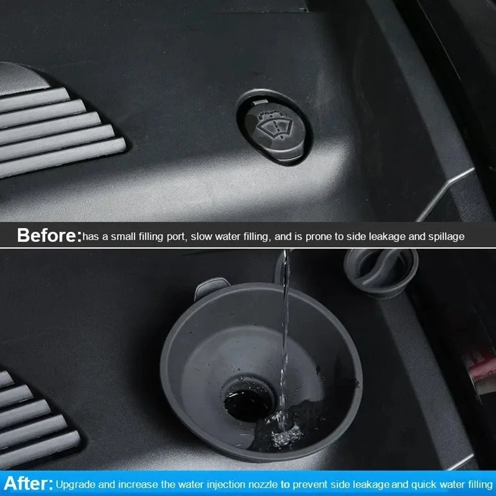 Windshield Washer Fluid Filling Funnel for Tesla Model 3 & Model Y Juniper 2024-2025