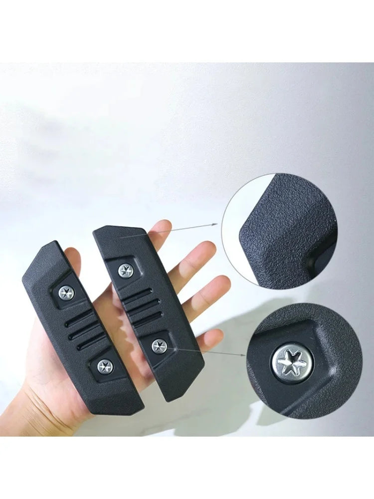 2Pcs Universal Car Door Edge Protector Strip Self Adhesive Anti Collision Trim