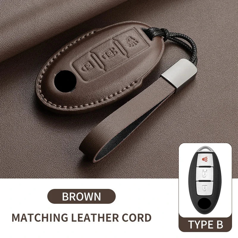 Smart Key Case Cover for Nissan Rogue X-Trail T31/T32 Qashqai J10/J11 Kicks