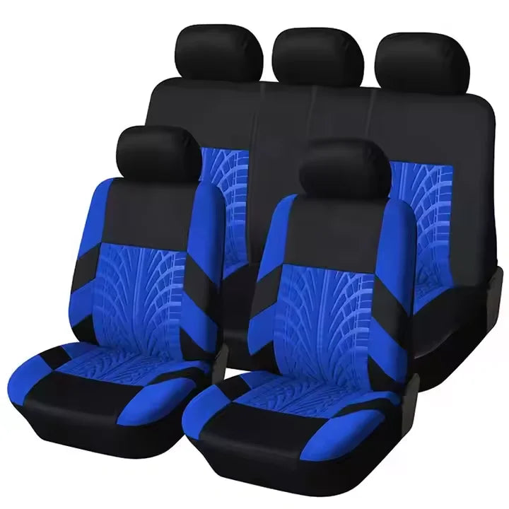 Universal Car Seat Cover Set Breathable Full Surround Seat Cushion Covers for 5-Seat