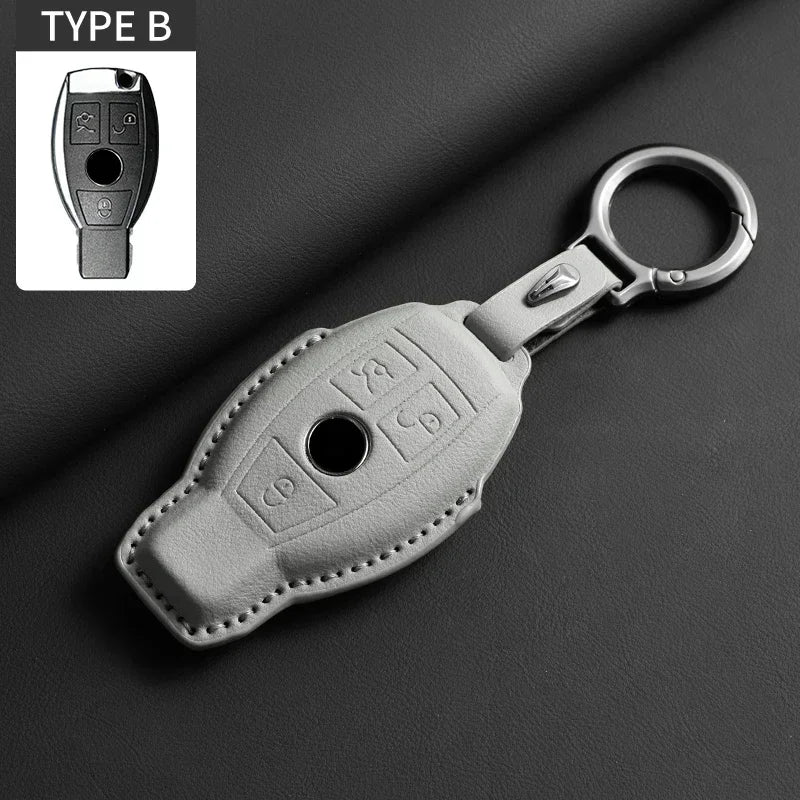 Smart Key Case Cover for Mercedes-Benz A, B, C, E, S-Class