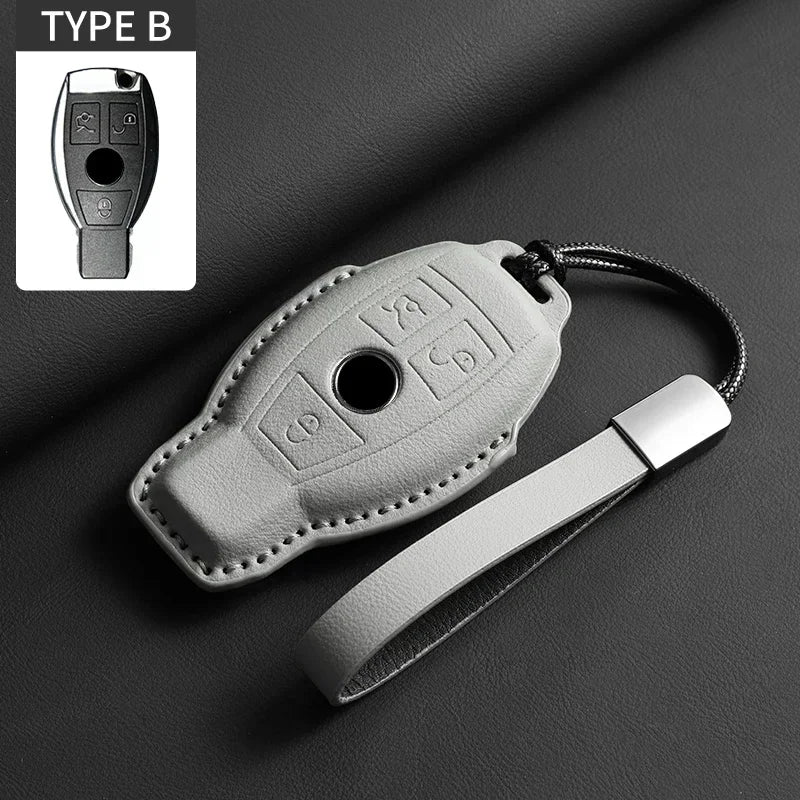 Smart Key Case Cover for Mercedes-Benz A, B, C, E, S-Class