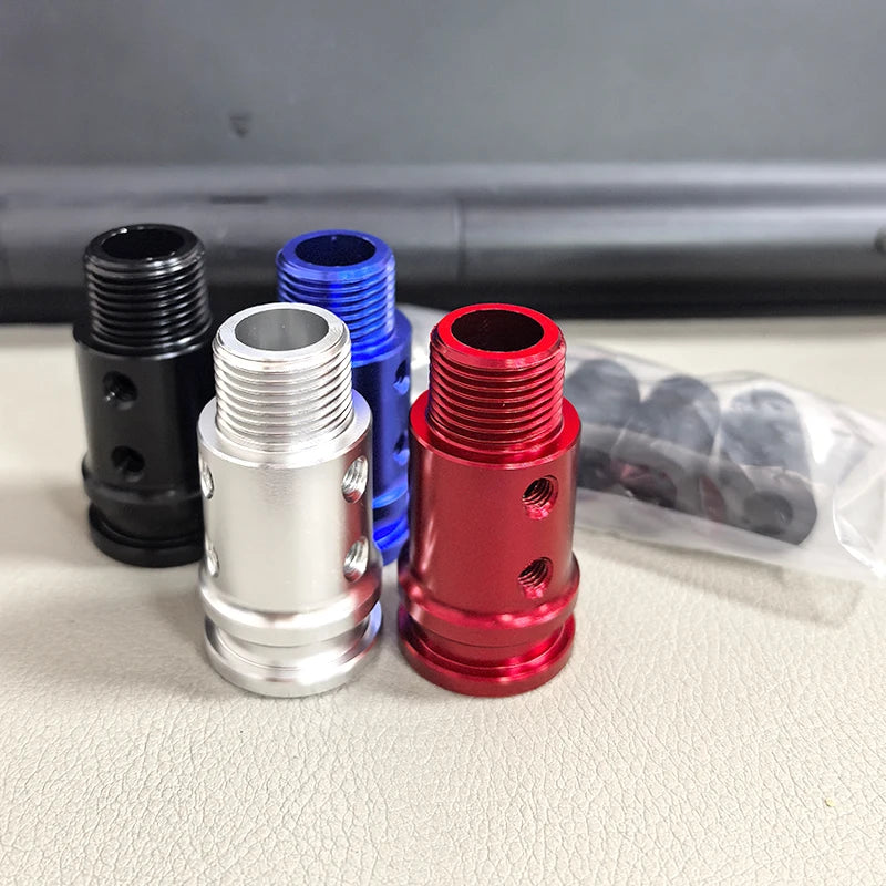 Aluminum M18x1.5 Gear Shift Knob Adapter Car Truck Shifter Stick Connector
