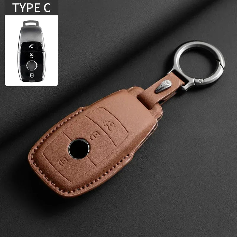 Smart Key Case Cover for Mercedes-Benz A, B, C, E, S-Class