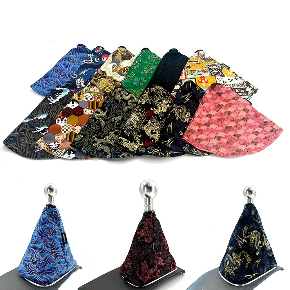 JDM Japanese Kimono Style Shift Boot Cover Gear Shifter Gaiter
