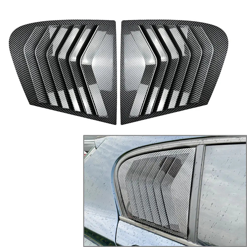 Rear Side Window Triangle Louver Cover for BMW F20 Hatchback 118i 2011–2019