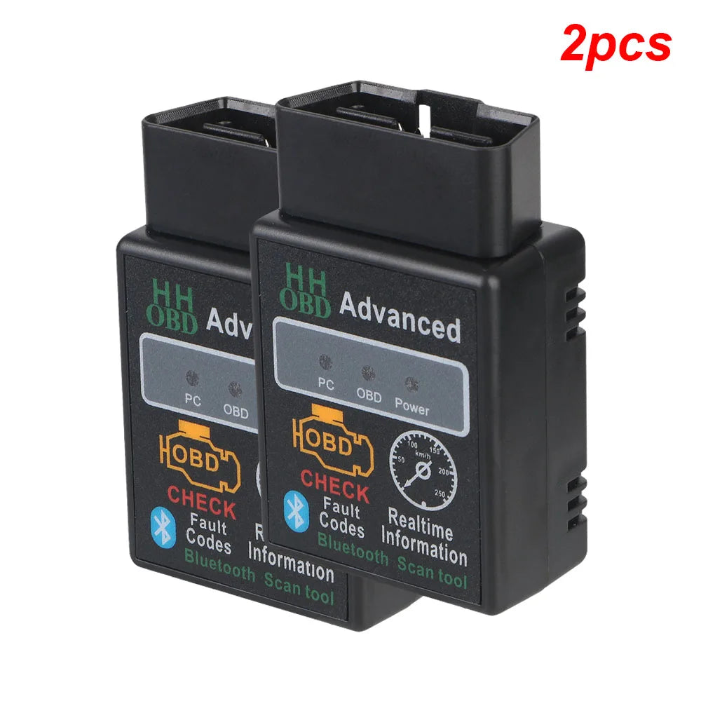ELM327 V1.5 Bluetooth 5.1 OBD2 Scanner 16-Pin 12V Car Diagnostic Code Reader