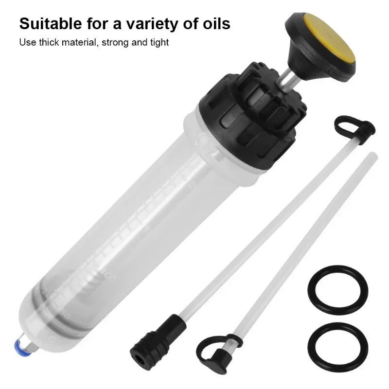 200cc Automotive Oil Fluid Extractor Pump Brake Bleeder Syringe Tool