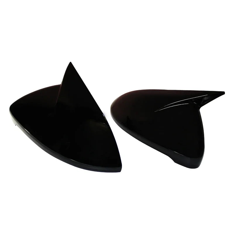 2PCS Side Rearview Mirror Cover Caps for VW Golf MK7 MK7.5 GTI R GTE 2014–2019