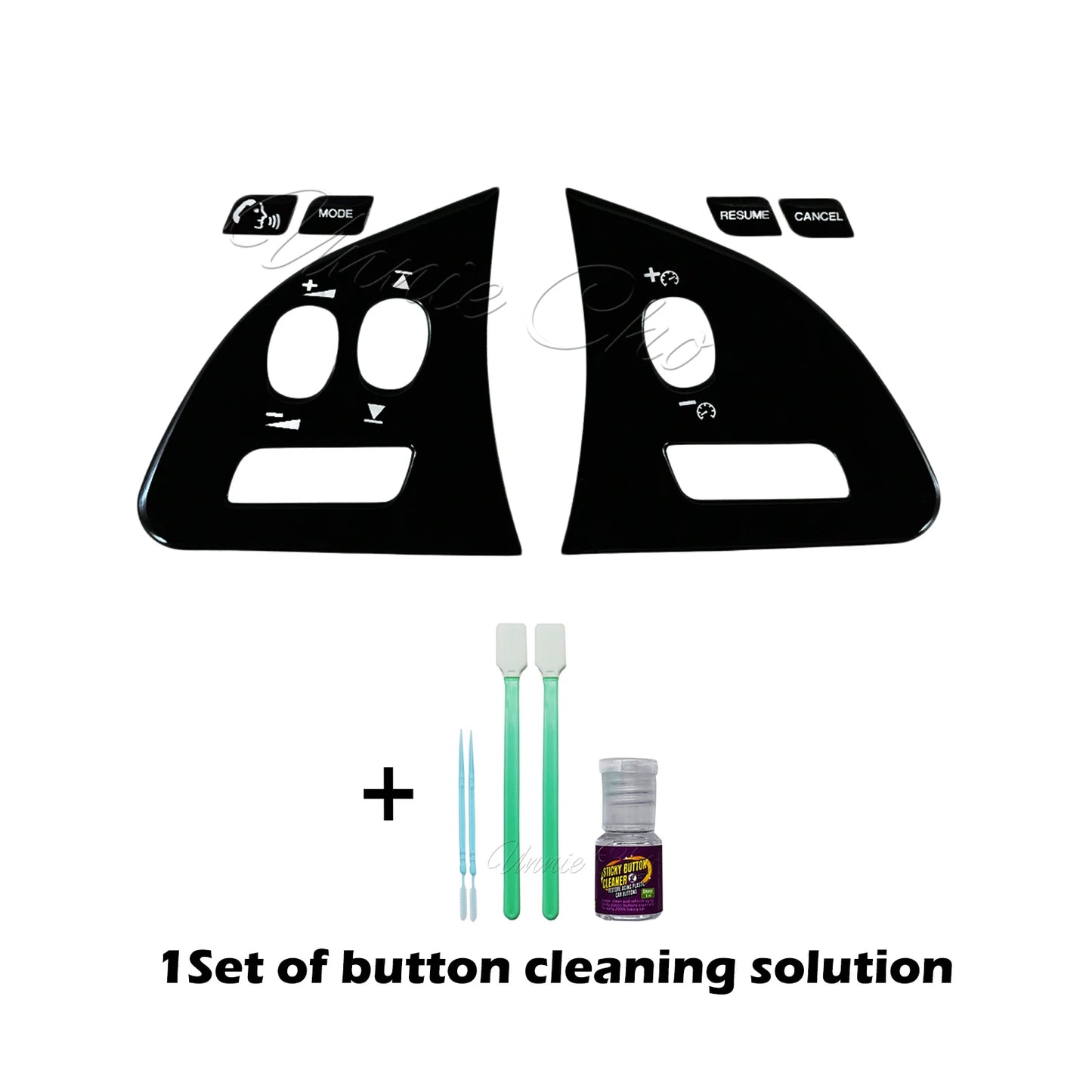 Steering Wheel Button Repair Stickers for Jaguar XF 2014–2015